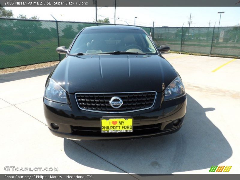 Super Black / Blond 2005 Nissan Altima 2.5 SL