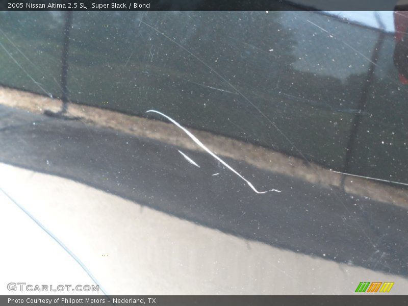 Super Black / Blond 2005 Nissan Altima 2.5 SL