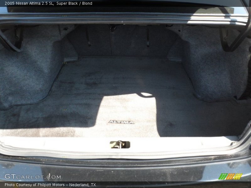 Super Black / Blond 2005 Nissan Altima 2.5 SL