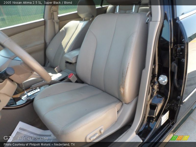 Super Black / Blond 2005 Nissan Altima 2.5 SL