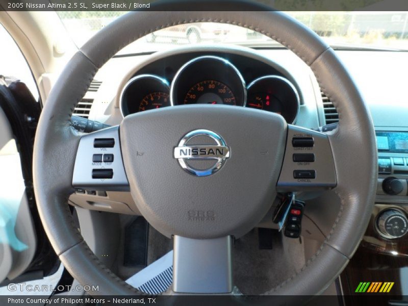 Super Black / Blond 2005 Nissan Altima 2.5 SL