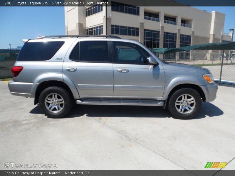 Silver Sky Metallic / Light Charcoal 2005 Toyota Sequoia SR5