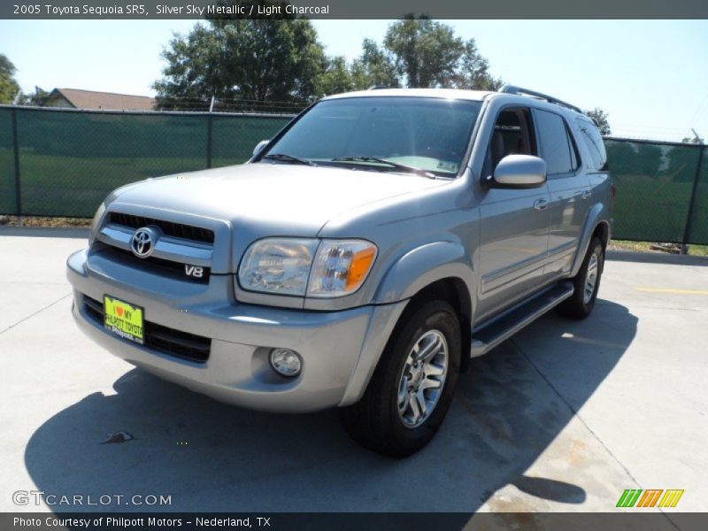 Silver Sky Metallic / Light Charcoal 2005 Toyota Sequoia SR5