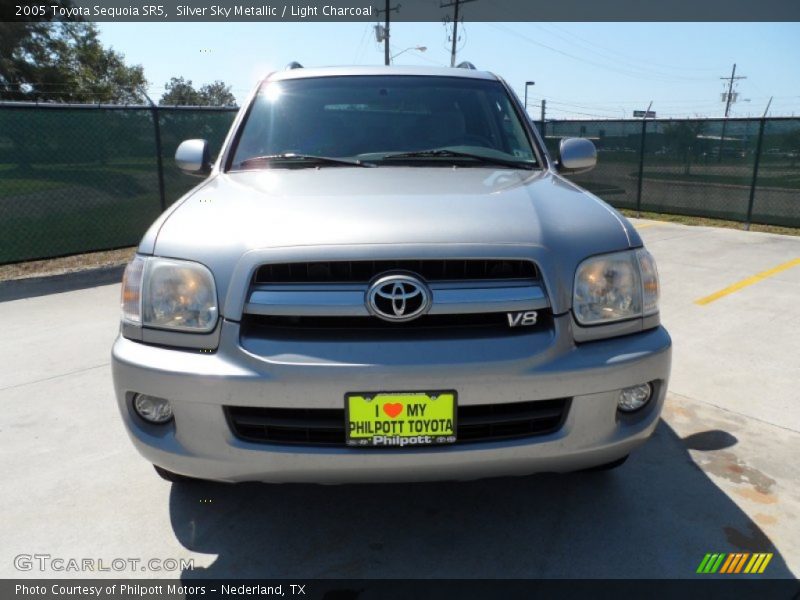 Silver Sky Metallic / Light Charcoal 2005 Toyota Sequoia SR5
