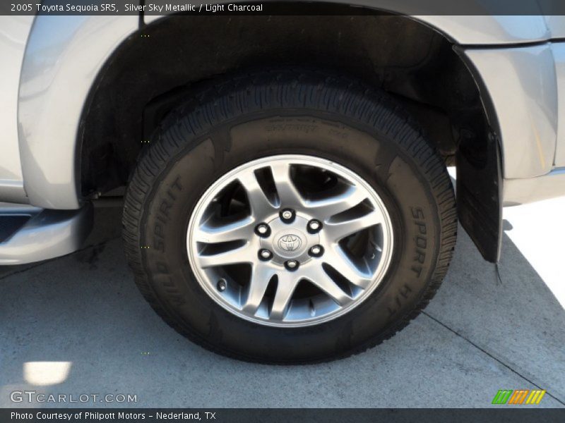 Silver Sky Metallic / Light Charcoal 2005 Toyota Sequoia SR5