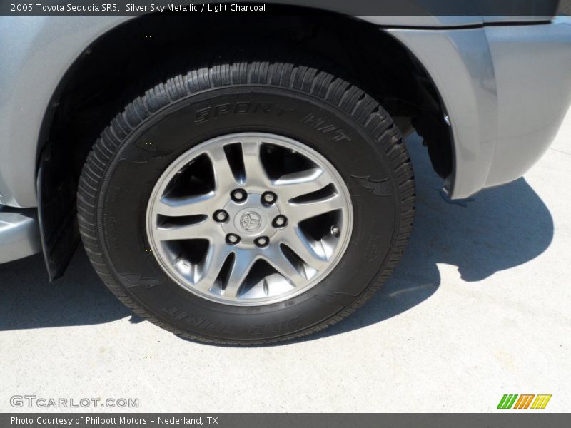 Silver Sky Metallic / Light Charcoal 2005 Toyota Sequoia SR5