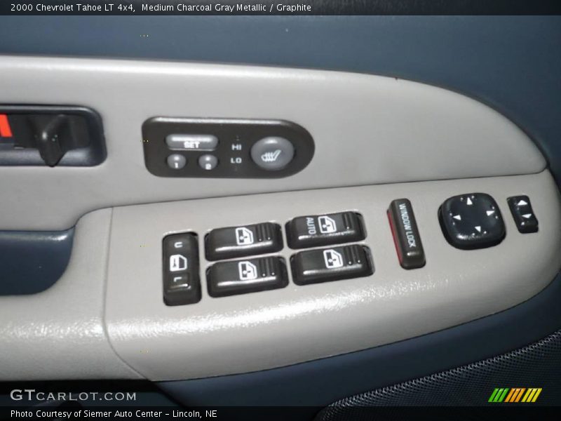 Medium Charcoal Gray Metallic / Graphite 2000 Chevrolet Tahoe LT 4x4