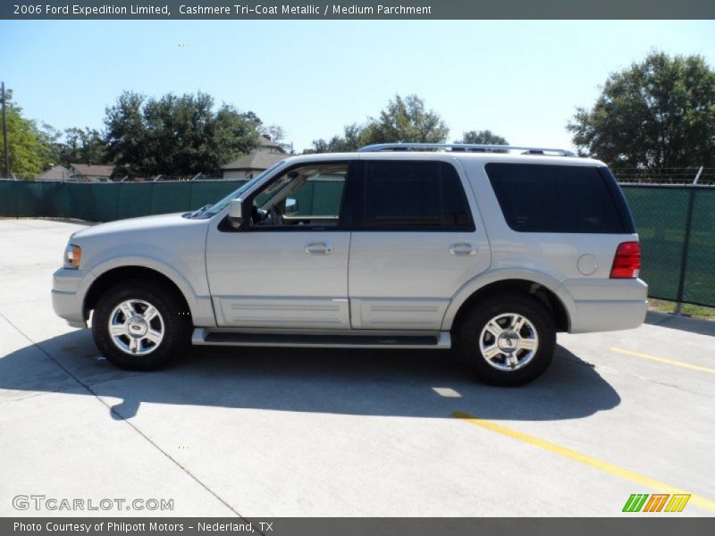 Cashmere Tri-Coat Metallic / Medium Parchment 2006 Ford Expedition Limited