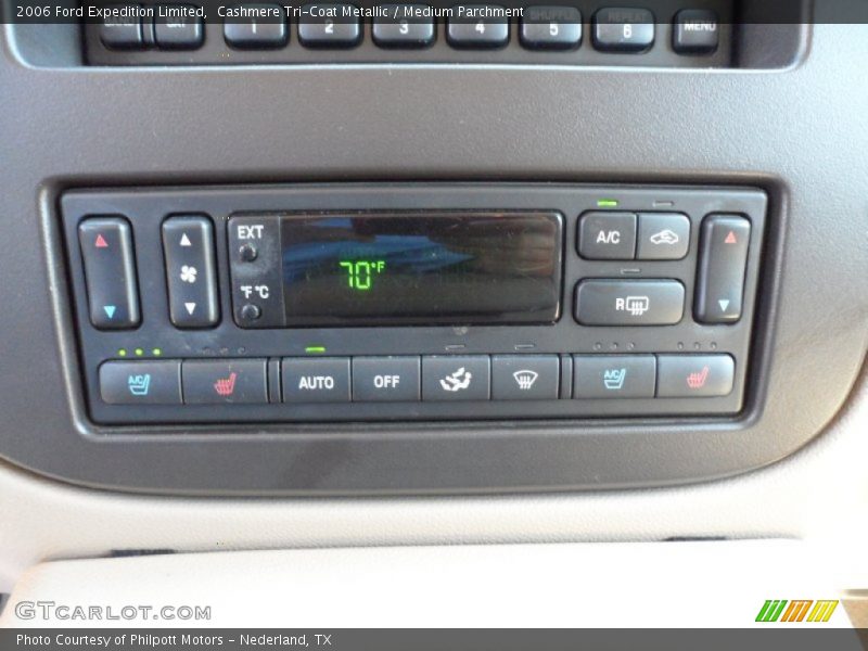 Controls of 2006 Expedition Limited