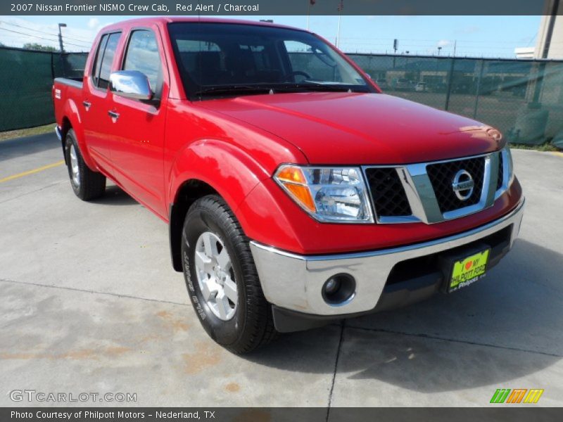 Red Alert / Charcoal 2007 Nissan Frontier NISMO Crew Cab