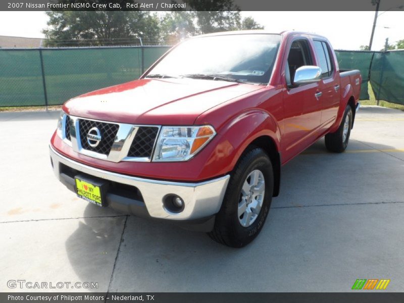 Red Alert / Charcoal 2007 Nissan Frontier NISMO Crew Cab