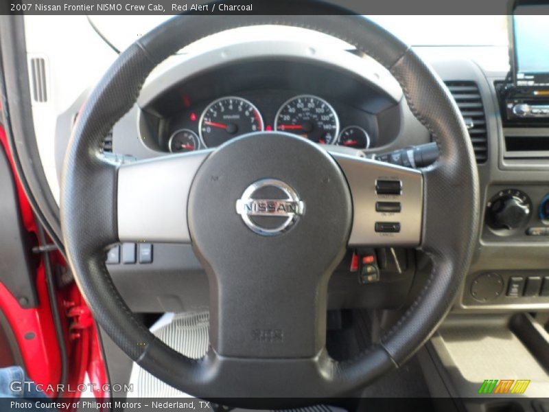 Red Alert / Charcoal 2007 Nissan Frontier NISMO Crew Cab