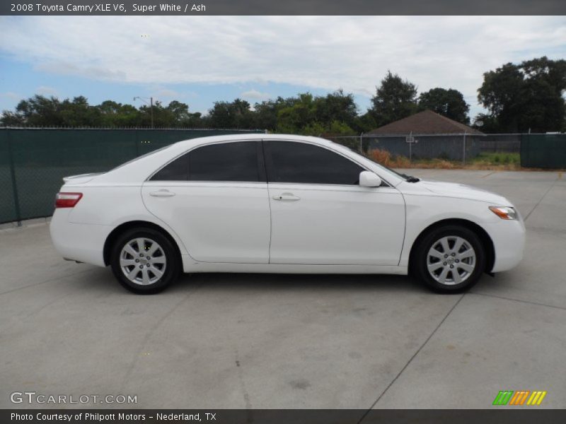 Super White / Ash 2008 Toyota Camry XLE V6