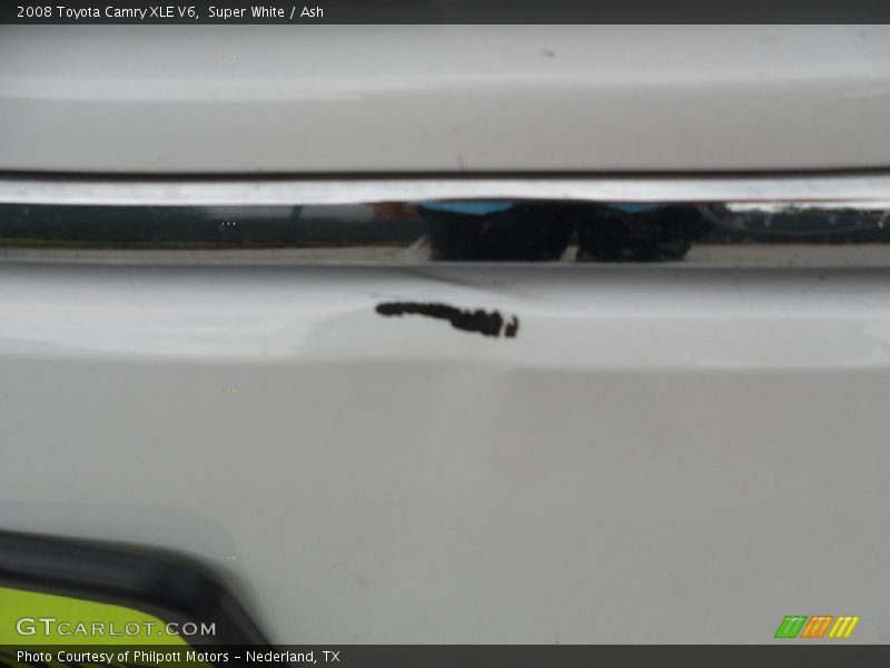 Super White / Ash 2008 Toyota Camry XLE V6