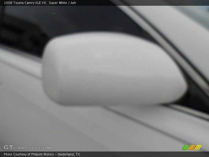 Super White / Ash 2008 Toyota Camry XLE V6
