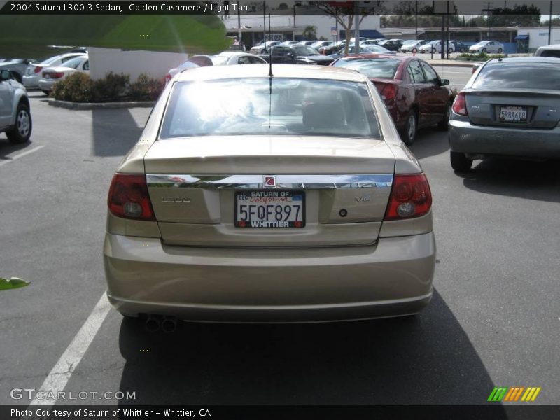 Golden Cashmere / Light Tan 2004 Saturn L300 3 Sedan