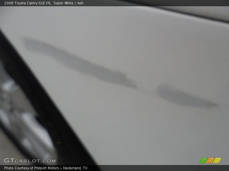 Super White / Ash 2008 Toyota Camry XLE V6