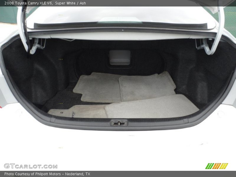 Super White / Ash 2008 Toyota Camry XLE V6