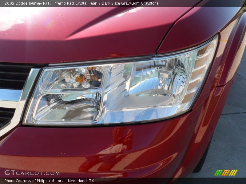 Inferno Red Crystal Pearl / Dark Slate Gray/Light Graystone 2009 Dodge Journey R/T