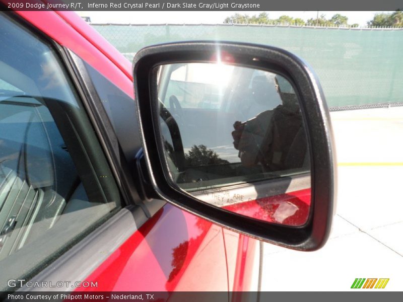 Inferno Red Crystal Pearl / Dark Slate Gray/Light Graystone 2009 Dodge Journey R/T