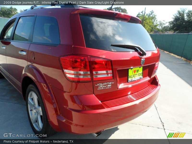 Inferno Red Crystal Pearl / Dark Slate Gray/Light Graystone 2009 Dodge Journey R/T