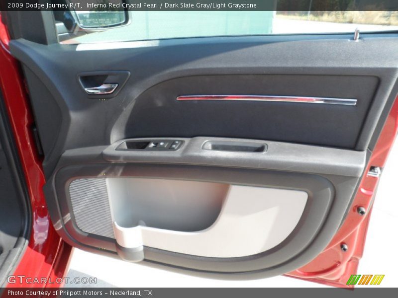 Inferno Red Crystal Pearl / Dark Slate Gray/Light Graystone 2009 Dodge Journey R/T