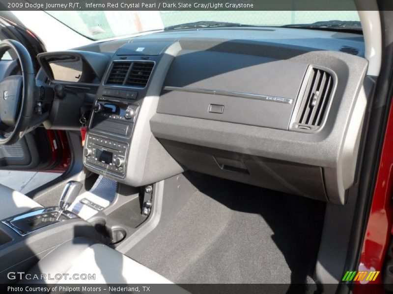 Inferno Red Crystal Pearl / Dark Slate Gray/Light Graystone 2009 Dodge Journey R/T