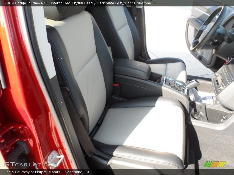 Inferno Red Crystal Pearl / Dark Slate Gray/Light Graystone 2009 Dodge Journey R/T