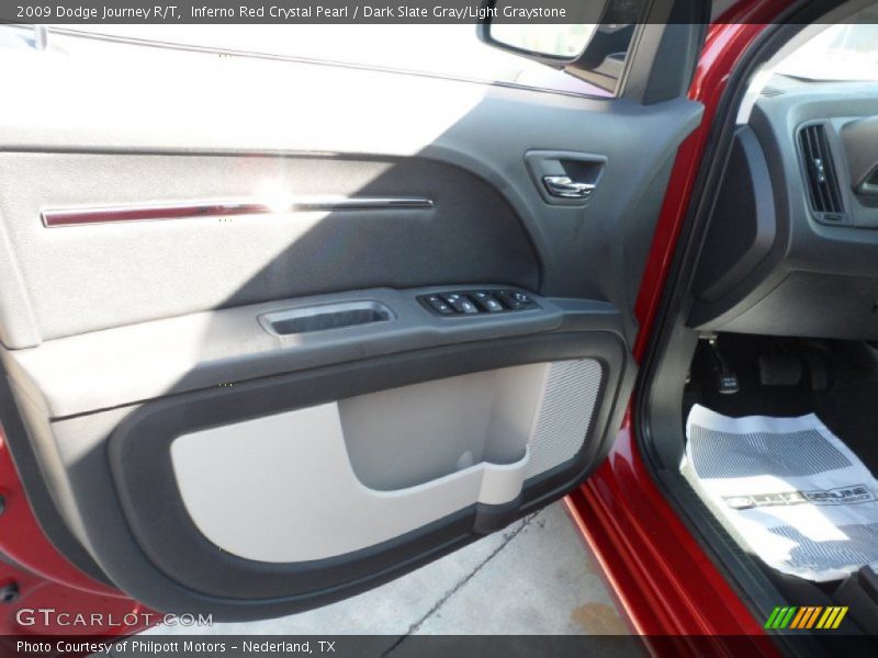 Inferno Red Crystal Pearl / Dark Slate Gray/Light Graystone 2009 Dodge Journey R/T