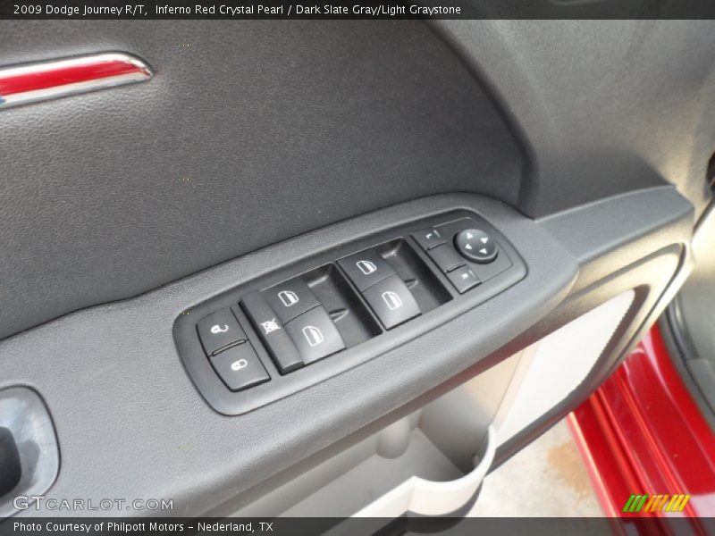 Inferno Red Crystal Pearl / Dark Slate Gray/Light Graystone 2009 Dodge Journey R/T