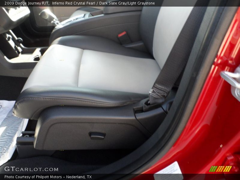 Inferno Red Crystal Pearl / Dark Slate Gray/Light Graystone 2009 Dodge Journey R/T