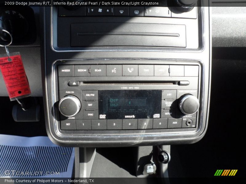 Inferno Red Crystal Pearl / Dark Slate Gray/Light Graystone 2009 Dodge Journey R/T