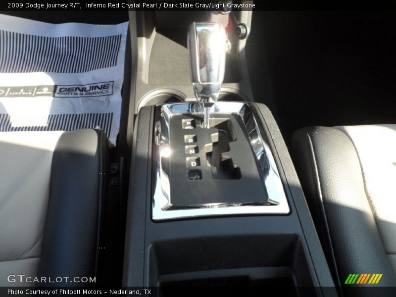 Inferno Red Crystal Pearl / Dark Slate Gray/Light Graystone 2009 Dodge Journey R/T