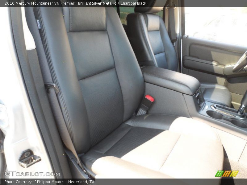 Brilliant Silver Metallic / Charcoal Black 2010 Mercury Mountaineer V6 Premier