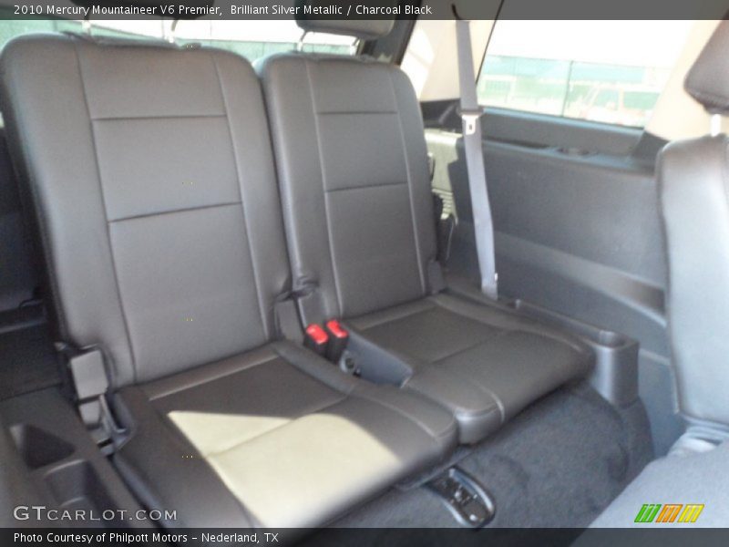 Brilliant Silver Metallic / Charcoal Black 2010 Mercury Mountaineer V6 Premier