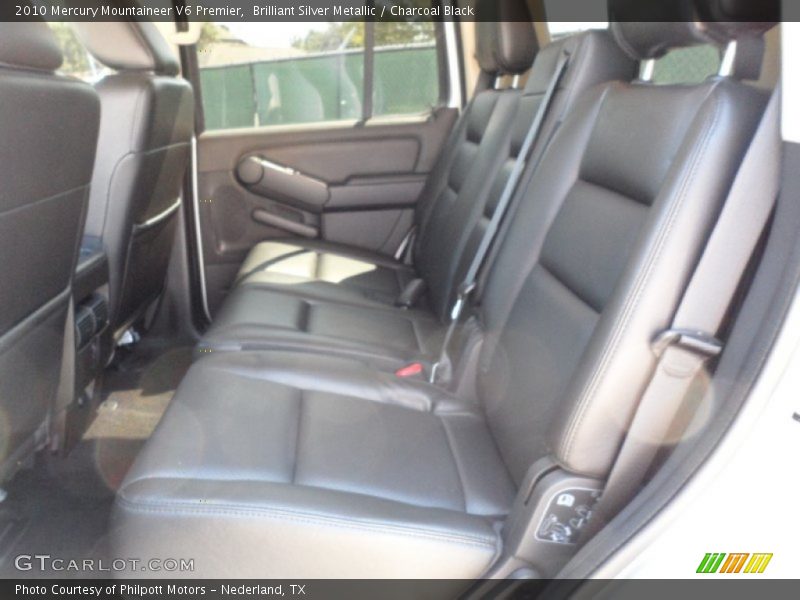 Brilliant Silver Metallic / Charcoal Black 2010 Mercury Mountaineer V6 Premier
