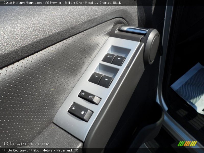 Brilliant Silver Metallic / Charcoal Black 2010 Mercury Mountaineer V6 Premier
