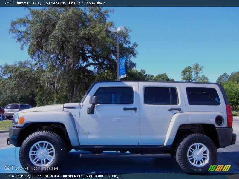 Boulder Gray Metallic / Ebony Black 2007 Hummer H3 X