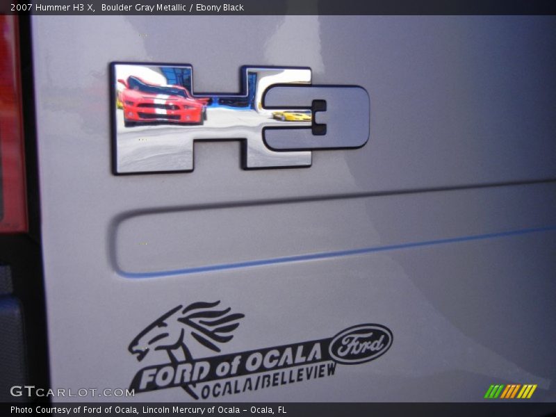 Boulder Gray Metallic / Ebony Black 2007 Hummer H3 X