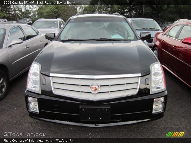 Black Raven / Ebony/Ebony 2008 Cadillac SRX V6