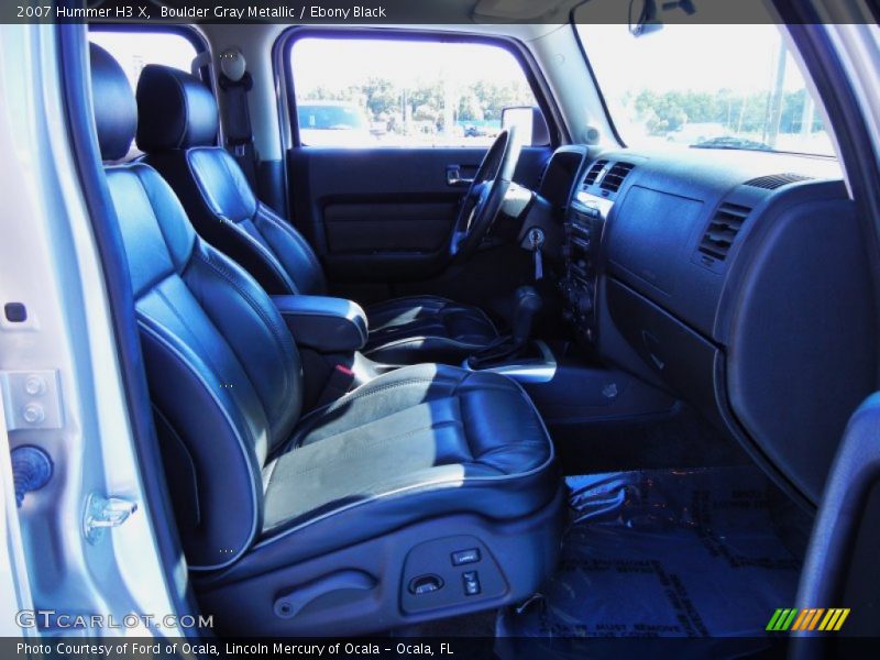 Boulder Gray Metallic / Ebony Black 2007 Hummer H3 X