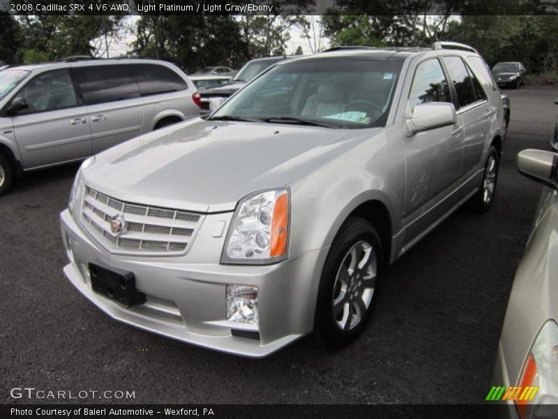 Light Platinum / Light Gray/Ebony 2008 Cadillac SRX 4 V6 AWD