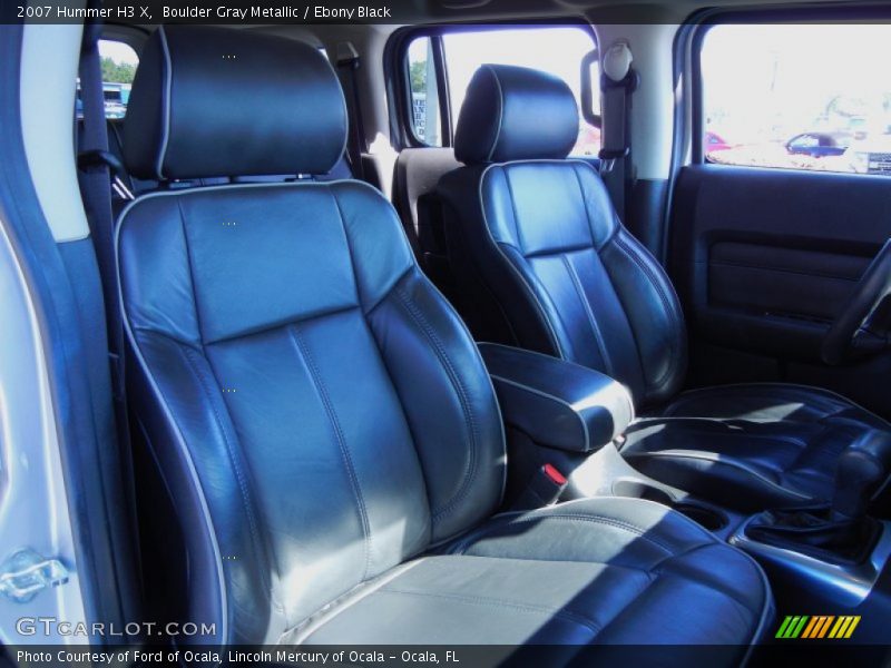 Boulder Gray Metallic / Ebony Black 2007 Hummer H3 X