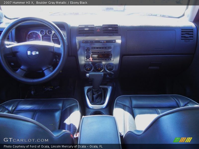Boulder Gray Metallic / Ebony Black 2007 Hummer H3 X
