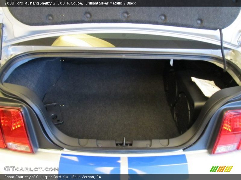  2008 Mustang Shelby GT500KR Coupe Trunk