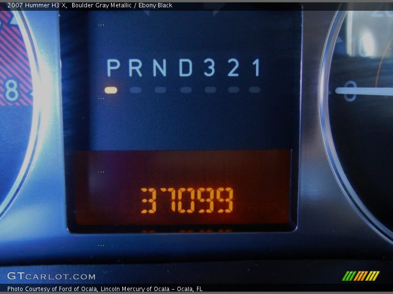 Boulder Gray Metallic / Ebony Black 2007 Hummer H3 X