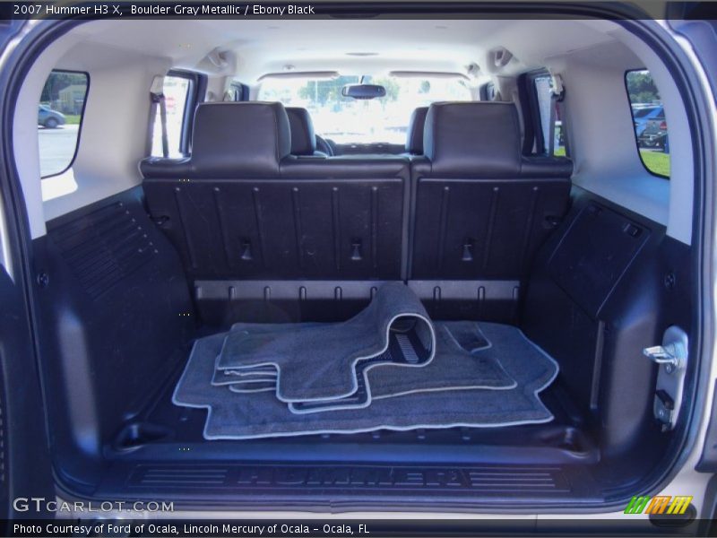 Boulder Gray Metallic / Ebony Black 2007 Hummer H3 X