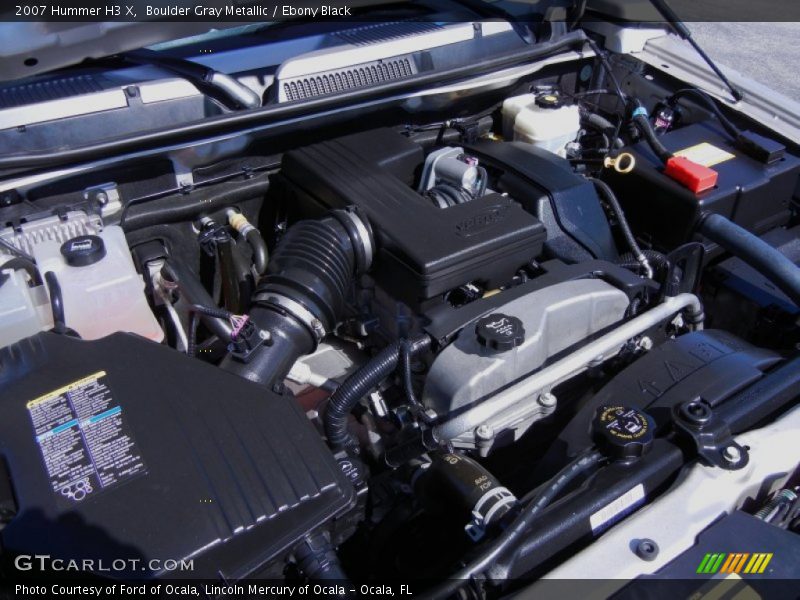Boulder Gray Metallic / Ebony Black 2007 Hummer H3 X