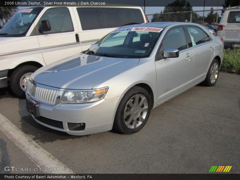 Silver Frost Metallic / Dark Charcoal 2006 Lincoln Zephyr