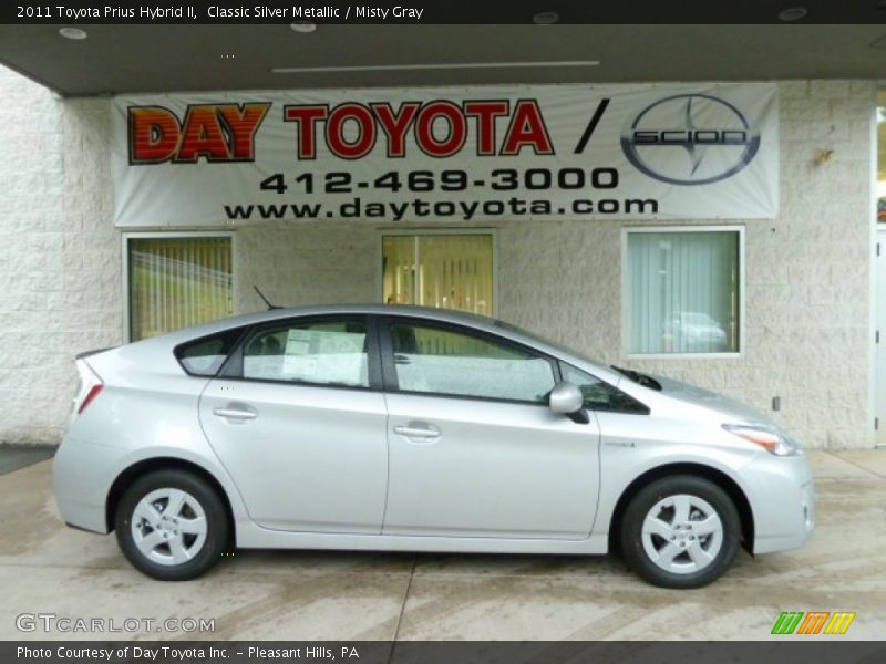 Classic Silver Metallic / Misty Gray 2011 Toyota Prius Hybrid II